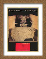 Radiohead Amnesiac 2x Matted Large (Radiohead - Amnesiac (24 x 36))