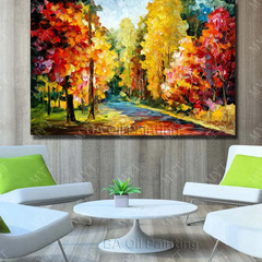 Beautiful Tree Landscape Picture Oil Modern Living Room ...