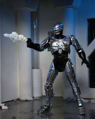 NECA Ultimate Battle Damaged RoboCop with Chair Action Figure (RoboCop Ultimate RoboCop Action Figure)