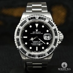 Rolex watch | Rolex Submariner 40mm - Diamond & Onyx Men's Watch ...