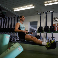 Rowing machine workout (by the Cambridge University rowing team ...