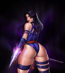 Psylocke Marvel Rivals hentai videos, GIFs, ands | R34.app