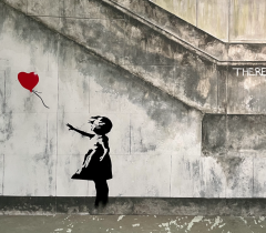 Balloon Girl (The World Of Banksy Brussels)