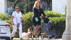 Dukes of Hazzard' star Catherine Bach enjoys a stroll with her ...