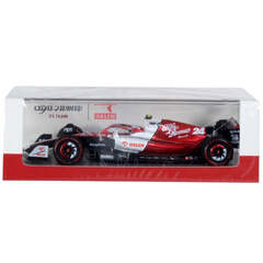 Alfa Romeo Sauber F1 Team ORLEN C42 No.77 Valtteri Bottas 1:64 (1:43rd Alfa Romeo Racing C42 Guanyu Zhou #24 2022)