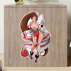 MAI SHIRANUI" Sticker for Sale by Zas9 | Redbubble