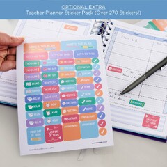 Clever Fox Teacher Planner – School Year Planner with Calendars & Lesson Plans – Teacher Plan Book for Classroom & school Organization (Teacher Planner School Year Planner with Calendars & Lesson Plans Teacher Plan)