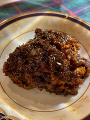 Sticky Toffee Pudding (Extra moist with apple and baked in sauce)