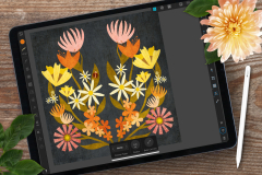 Fine New Skillshare Class: Symmetrical Florals With the ...