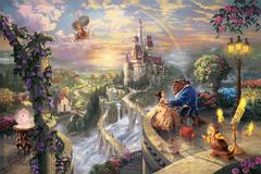 Thomas Kinkade \"Disney Dreams\" - Disney Princess Photo (31536124) - Fanpop