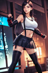 Tifa Lockhart 31 by EndOfLineArt on