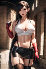 Tifa Lockhart 6 by EndOfLineArt on