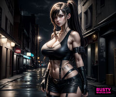 Tifa Lockhart Big Breasts by BustyWaifus on