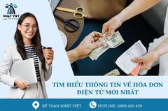 Tìm hiểu thông tin về hóa đơn điện tử mới nhất