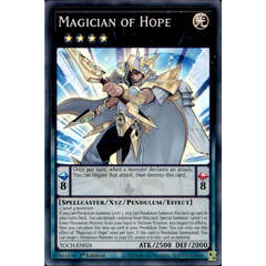 TOCH-EN024 Magician of Hope Super Rare 1st Edition Mint YuGiOh Card (Hope Magician)