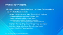 Python Map Automation: Introduction to arcpy.mapping / arcpy.mp ...