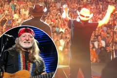 Willie Nelson, 91, receives standing ovation at first performance ...