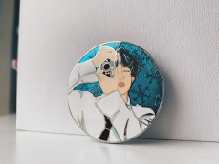 BTS Enamel Pin - Winter Tae Enamel, Hobbies & Toys, Memorabilia ...