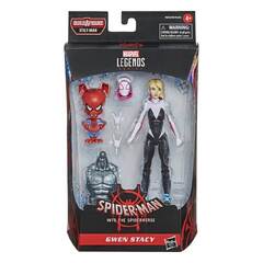 Marvel Legends Gwen Stacy Spider-Man Into the Spider-Verse Figure (Spider-Man Across The Spider-Verse Marvel Legends Spider-Gwen Action Figure)