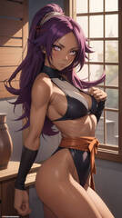 Yoruichi Shihoin - Bleach by NaughtyAngelx on