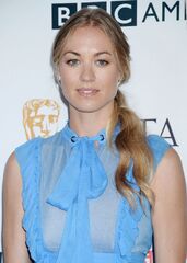 Yvonne Strahovski BAFTA Tea Party in Los Angeles 09/16/2017 CelebMafia