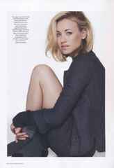 Yvonne Strahovski Instyle Magazine (UK) August 2015 Issue