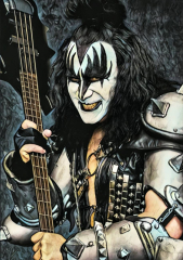 The demon of kiss mr. Gene Simmons !! by petnick on