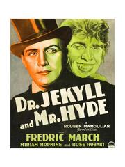 Dr. Jekyll and Mr. Hyde, Poster Art featuring Fredric March, 1931