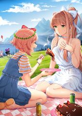 The Doki Picnic - Part 2 | Doki Doki Literature Club | Literature ...