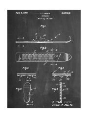 Early Snowboard Patent