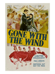 Gone with the Wind, Clark Gable, Vivien Leigh, 1939