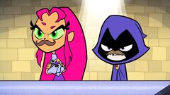 Teen Titans Go! (raven vs starfire teen titans go) (Starfire)