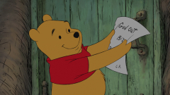 Winnie-the-Pooh (pooh bear behind) (The New Adventures of Winnie the Pooh)