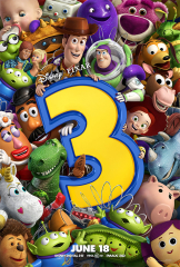 Toy Story 4 (Toy Story 3) (Pixar s Toy Story 3 - (Disney, Pixar) - Rare Double Sided International Advance One Sheet (2010) Original Cinema )