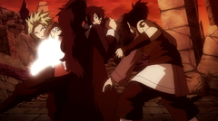 Fairy Tail (dragon slayers vs mard geer) (Graybuster)