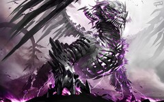 Dragon Fantasy (guild wars 2 the shatterer ) (Background Dragon)