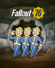 Fallout 76 (fallout 4 game of the year edition ) (Official Fallout 76 Pip-Pin Badge Set Boy's)