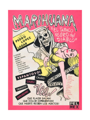Marihuana, (aka Marihuana Story), Mexican poster art, 1950