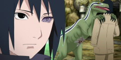 Sasuke Uchiha (sasuke short hair anime) (Naruto Uzumaki)