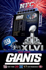 New York Giants 2012 Conference Champ