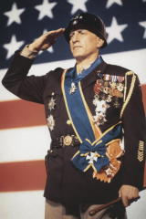 &quot;Patton&quot; by Franklin Schaffner with George C. Scott, 1970 (photo)