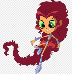 Starfire (transparent starfire new teen titans)