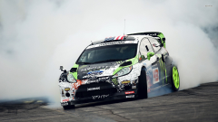 Ford Fiesta RS WRC (fiesta drift smoke) (Ford Fiesta WRC)
