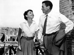 Roman Holiday, Audrey Hepburn, Gregory Peck, 1953