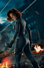 The Avengers Black Widow Scarlett Johansson Promo v1 NEW