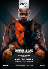 UFC 230 Fight Cormier VS Lewis Weidman VS Jacare