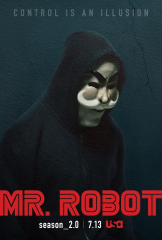 Mr Robot Season 2 TV Rami Malek Christian Slater f society