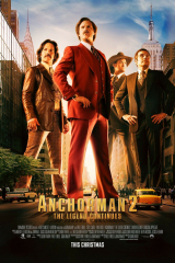 Anchorman 2 The Legend Continues 2013 Movie Will Ferrell NEW