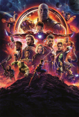 2018 Avengers Infinity War Part I NO TEXTLESS Movie