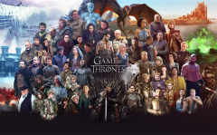 HBO Game of Thrones Season 7 TV characters